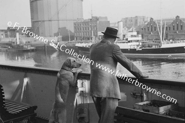 B & I SHIP TO LIVERPOOL  MR FITZHERBERT AND DOG